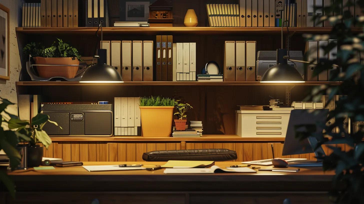 a focused, organized office space features a visually striking checklist on a sleek desk, highlighting common roof problems like missing shingles and flashing damage, illuminated by soft, warm lighting to emphasize the importance of proactive home maintenance.